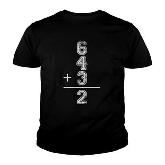 Funny 643 Double Play Baseball Youth T-shirt | Mazezy