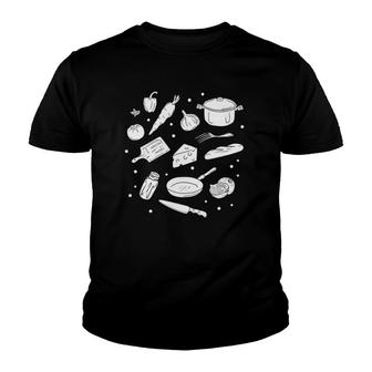 Funny Cook Line Cook Chef Cooking Youth T-shirt - Thegiftio UK