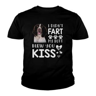 Funny English Springer Spaniel Mom Dad Dog Lovers Gift Youth T-shirt - Thegiftio UK