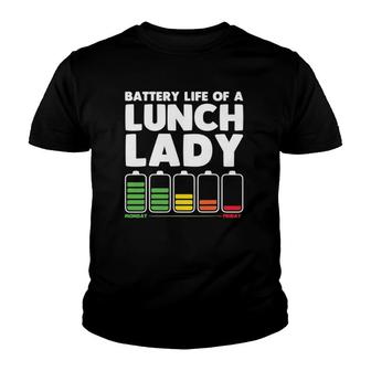 Funny Lunch Lady Art For Men Women Cafeteria Lunch Monitor Youth T-shirt | Mazezy