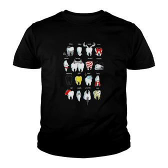 Funny Tooth Dentist Teeth Youth T-shirt - Thegiftio UK