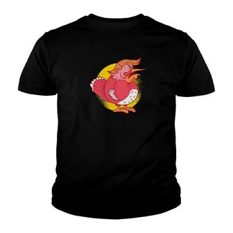 Funny Trump Turkey Thanksgiving Graphic Gif Youth T-shirt - Monsterry UK