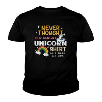 Funny Unicorn Papa Dad Grandpa Brother Big Bro Men Youth T-shirt - Seseable