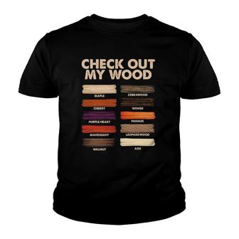 Funny Woodworking Design For Men Dad Woodwork Wood Carpentry Youth T-shirt - Thegiftio UK
