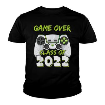 Game Over Class Of 2022 Graduate Senior 2022 Graduation Youth T-shirt - Thegiftio UK