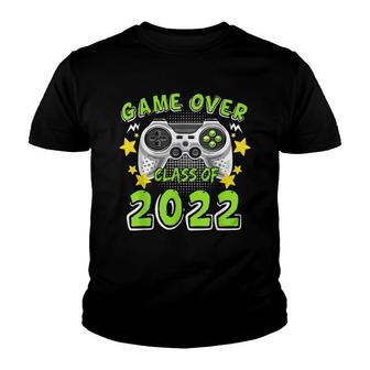 Game Over Class Of 2022 Video Games Graduation Gamer Youth T-shirt - Thegiftio UK