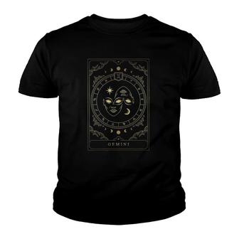Gemini Tarot Card Zodiac Sign Youth T-shirt - Thegiftio UK