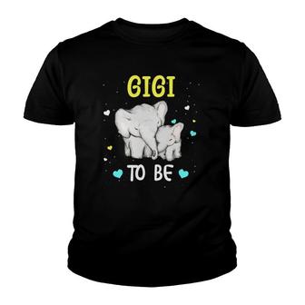 Gigi To Be Elephant Baby Youth T-shirt - Thegiftio UK