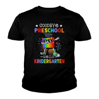 Goodbye Preschool Graduation Hello Kindergarten Popping It Youth T-shirt - Thegiftio UK