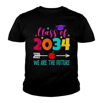 Graduation 2034 Preschool Grow With Me Class Of 2034 Youth T-shirt - Seseable