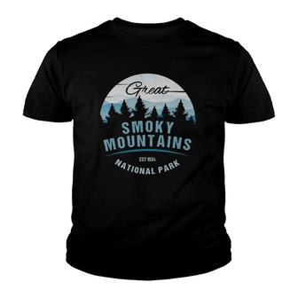 Great Smoky Mountains National Park Tn Nc Vacation Souvenir V2 Youth T-shirt - Thegiftio UK