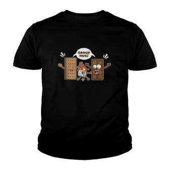 Group Hug Chocolate Smores Funny Classic Youth T-shirt | Mazezy