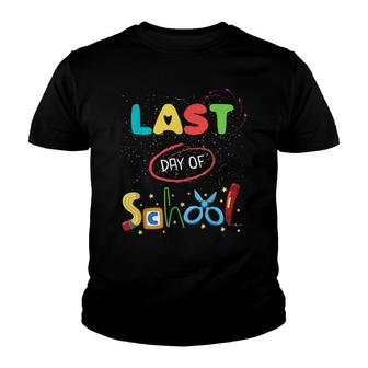 Happy Last Day Of School Kids Teacher Student Graduation Youth T-shirt - Seseable