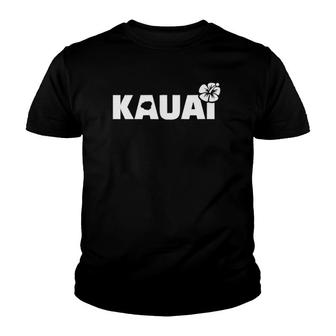 Hawaii Kauai Hawaiian Zip Gift Youth T-shirt | Mazezy