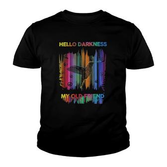 Hello Darkness My Old Friend Hummingbird Classic Youth T-shirt - Thegiftio UK