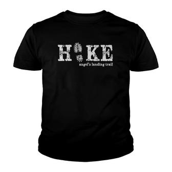 Hike Angels Landing Trail Zion National Park Youth T-shirt - Thegiftio UK