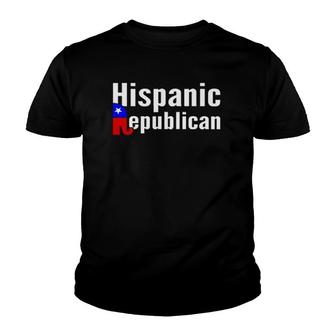Hispanic Republican Conservative Gift Political Latino Youth T-shirt - Thegiftio UK