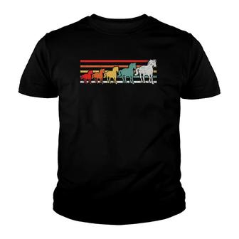 Horse Owner Vintage Retro Horses Youth T-shirt - Thegiftio UK