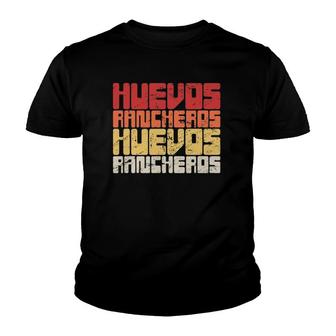Huevos Rancheros Spicy Breakfast Eggs Rancheros Youth T-shirt - Thegiftio UK