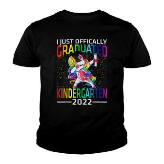 I Just Officially Graduated Kindergarten Graduation 2022 Youth T-shirt - Thegiftio UK