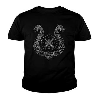 Iceland Nordic Viking Battle Folklore V2 Youth T-shirt - Thegiftio UK
