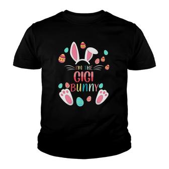 Im The Gigi Bunny Matching Family Easter Party Youth T-shirt - Thegiftio