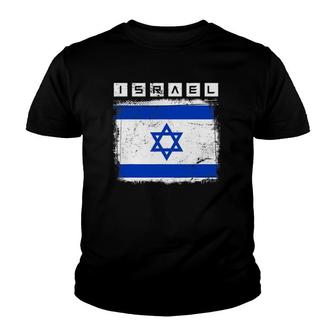 Israel Flag Star Of David Israel Youth T-shirt - Thegiftio UK