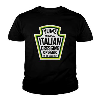 Italian Dressing Salad Easy Halloween Costume Matching Youth T-shirt - Thegiftio UK