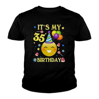 Its My 35Th Birthday 35 Years Old 35Th Birthday Gift Youth T-shirt - Seseable