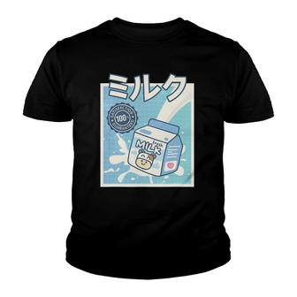 Kawaii Japanese Writing Anime Character Youth T-shirt - Thegiftio