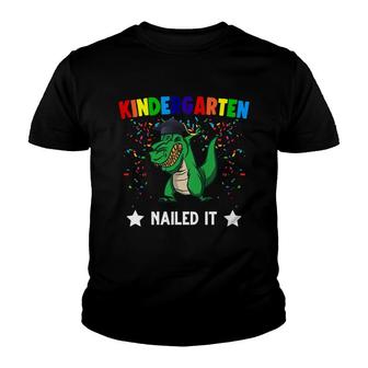 Kids Kindergarten Nailed It Kindergarten Youth T-shirt - Seseable