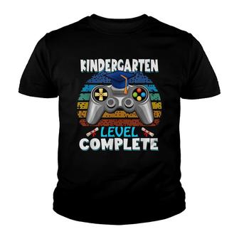 Kindergarten Level Complete Graduation Class 2022 Gamer Youth T-shirt - Thegiftio UK