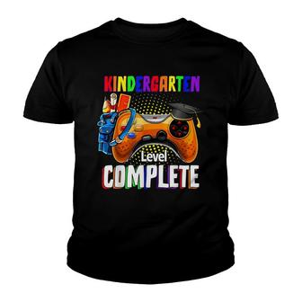 Kindergarten Level Complete Last Day Of School Graduation V2 Youth T-shirt - Thegiftio UK