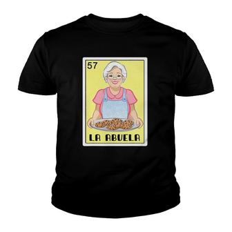 La Abuela Mexican Lottery Regalo Abuela Mexican Lottery Gift Youth T-shirt - Thegiftio UK