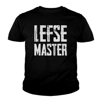 Lefse Master Lefse Lover Gift Youth T-shirt - Thegiftio UK