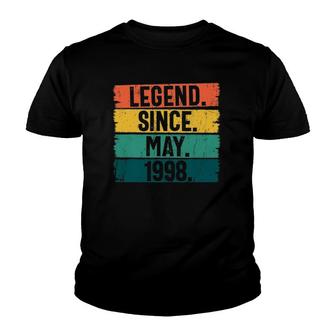 Legend Since May 1998 23Rd Birthday Gifts Funny 23 Years Old Youth T-shirt - Seseable