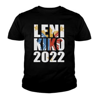 Leni Kiko 2022 Pangilinan Robredo Team Philippines President Youth T-shirt - Thegiftio UK