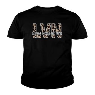 Licensed Vocational Nurse Lvn Nursing Student Lvn Nurse Youth T-shirt - Thegiftio UK