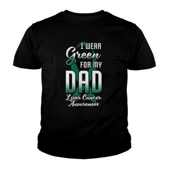 Liver Cancer Awareness Primary Hepatic Son Daughter Gift Youth T-shirt - Thegiftio UK
