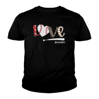 Love Baseball Nana Baseball Nana Youth T-shirt - Thegiftio UK
