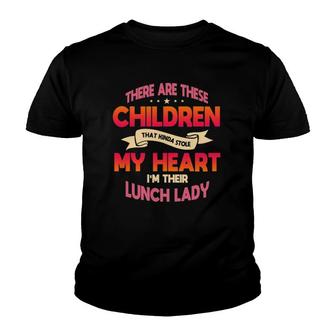 Lunch Lady Cafeteria Crew School Kitchen Staff Food Service Youth T-shirt - Thegiftio UK