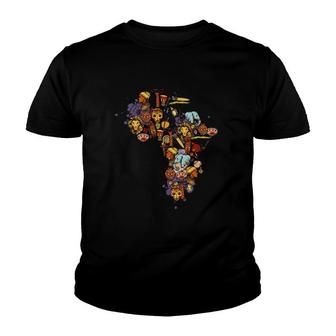 Mama Africa Design For Artiste Africa Cool Earth Day Quote1 Gift Youth T-shirt - Thegiftio UK