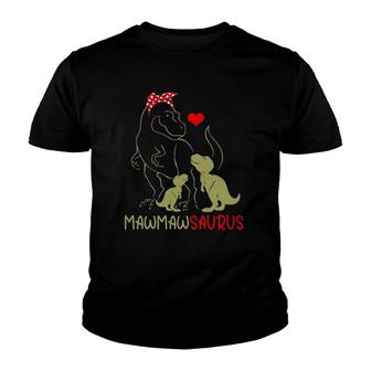 Mawmawsaurusrex Mawmaw Saurus Dinosaur Women Mom Youth T-shirt - Thegiftio UK