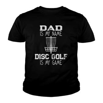 Mens Disc Golf Basket Quote Funny Disc Golf Dad Gift Youth T-shirt - Thegiftio UK