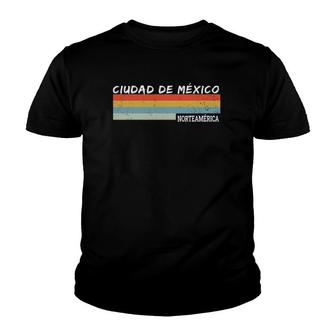 Mexico City Men And Women Vintage Retro Youth T-shirt - Thegiftio UK