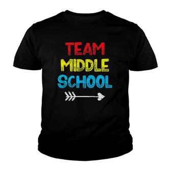 Middle School Teacher Student Back To School Youth T-shirt - Seseable