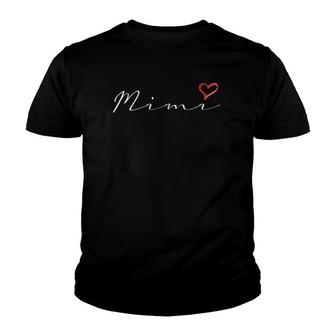 Mimi Grandma Grandmother Cute Mimi Youth T-shirt - Thegiftio UK