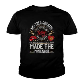 Montenegro Flag Souvenirs For Montenegrin Men & Women Youth T-shirt - Thegiftio UK