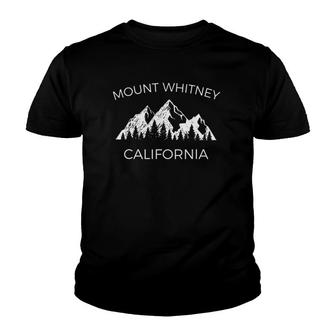 Mt Whitney Cool Mount Whitney For Men Women Youth T-shirt - Thegiftio UK