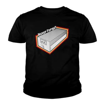 Never Forget Card Catalog Librarian Youth T-shirt - Thegiftio UK